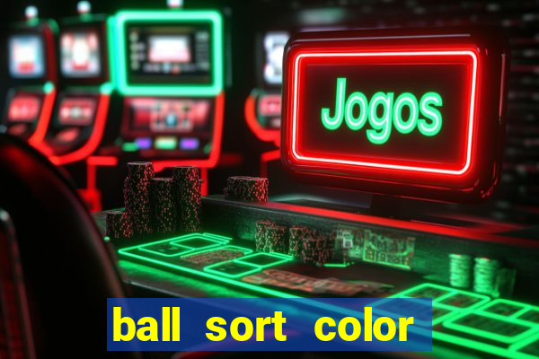 ball sort color water puzzle